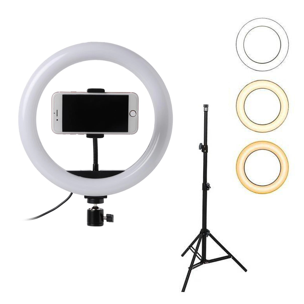 Selfie Ring Light 12″/30cm με τρίποδο 1,6m 