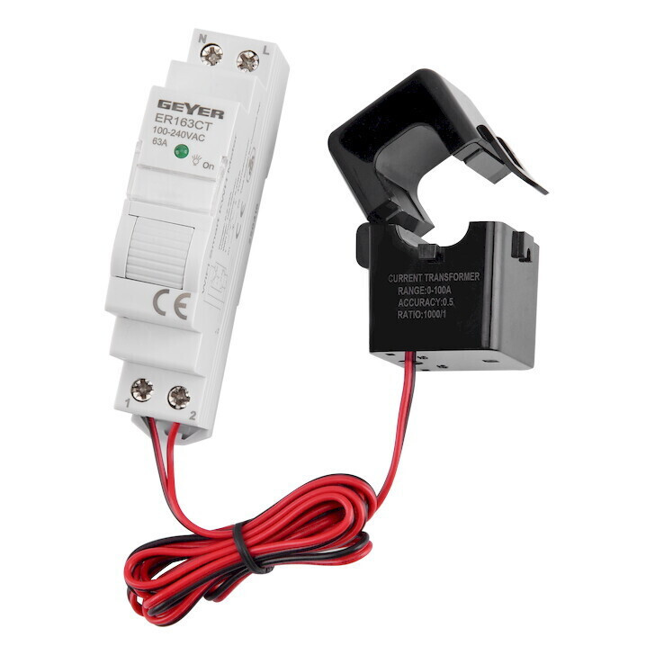 Geyer Αναλυτής Ενέργειας Ηλεκτρολογικού Πίνακα ER163CT