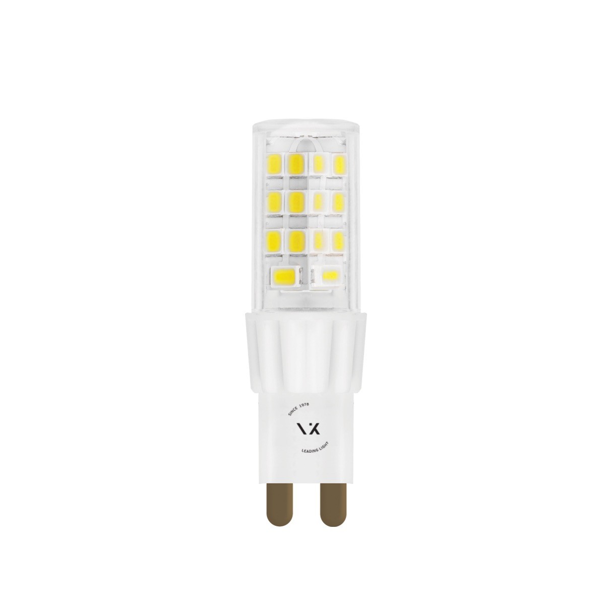 VK Lighting VK/05127/D/C Λάμπα LED για Ντουί G9 4000K Φυσικό Λευκό 350lm DIMMABLE