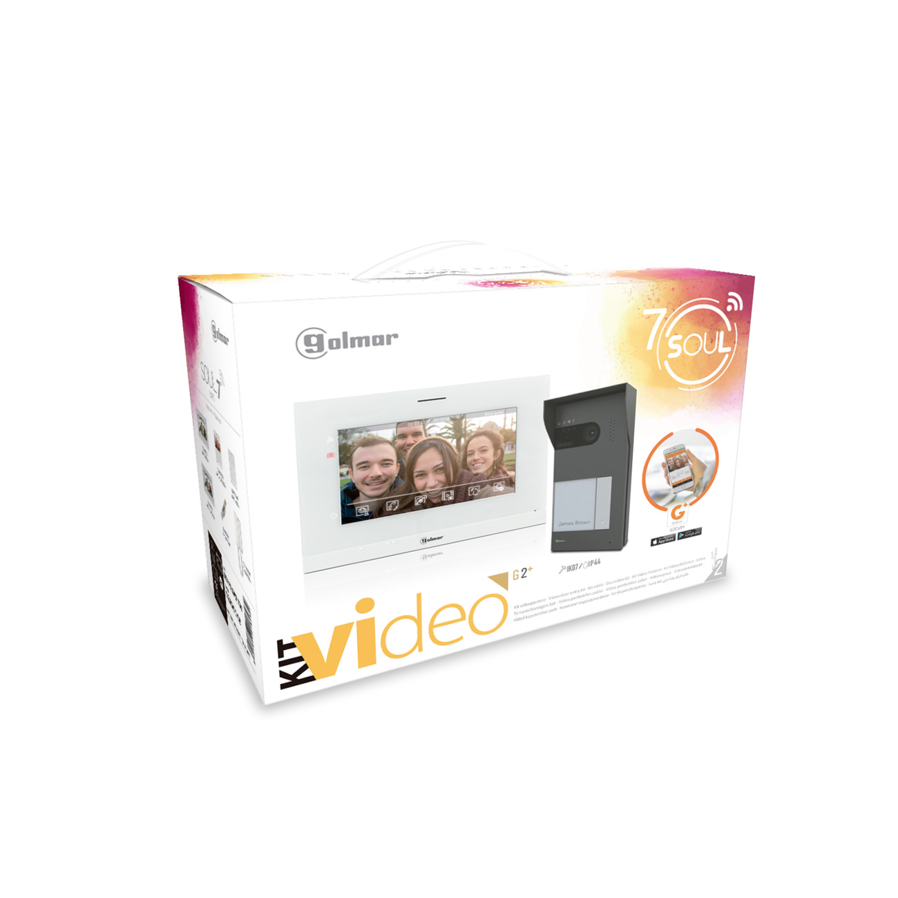 Σετ Θυροτηλεόρασης 1 Κλήσης S5110/ART7 LITE με Οθόνη 7" Λευκή Χωρίς Καταγραφή Κλήσεων