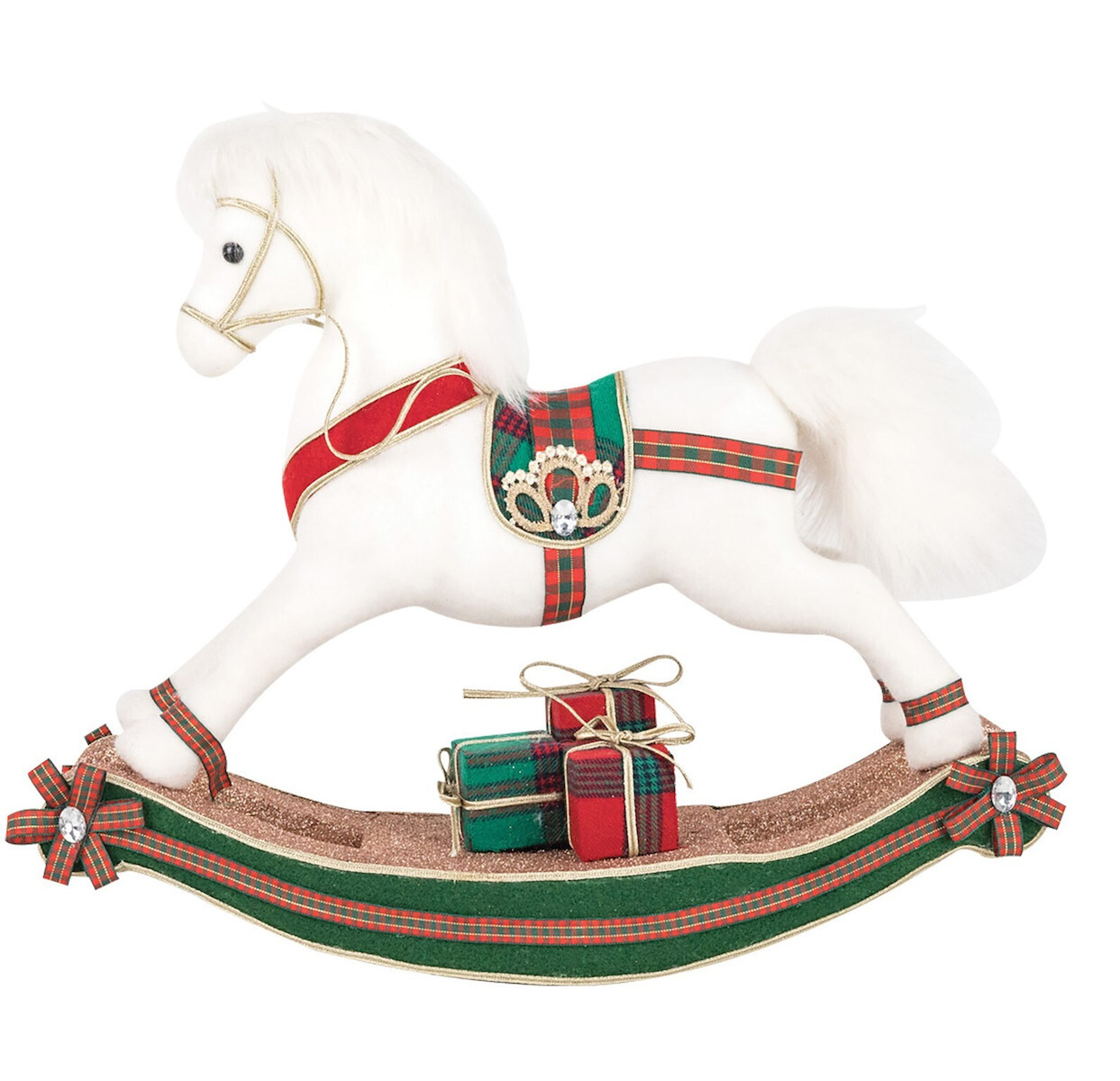 LIANOS Χριστουγεννιάτικη Διακοσμητική Φιγούρα Άλογο 240022 40x13x34cm Multi 