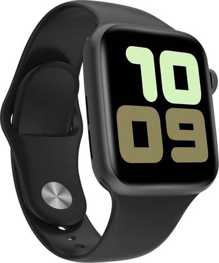 FT30 44mm Smartwatch με Παλμογράφο (Μαύρο)